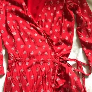 Sezane Dresses Sezane Elena Wrap Dress 34 Xs Poshmark